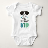 Creëer uw eigen tekst en ontwerp:-) baby romper (Voorkant)