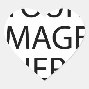 Creëer uw eigen tekst en ontwerp:-) hart sticker