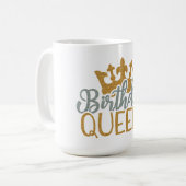 Creëer uw eigen tekst en ontwerp: -) mok koffie (Voorkant links)