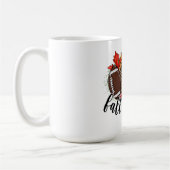 Creëer uw eigen tekst en ontwerp: -) mok koffie (Links)