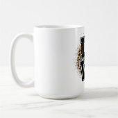 Creëer uw eigen tekst en ontwerp: -) mok koffie (Links)