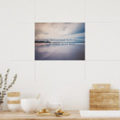 Creëer Uw eigen tekst Inspirerend Motivatie Po Poster (Keuken)