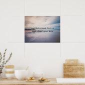 Creëer Uw eigen tekst Inspirerend Motivatie Poster (Keuken)