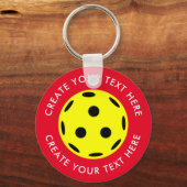 Creëer Uw eigen tekstspeler Sleutelhanger (Voorkant)