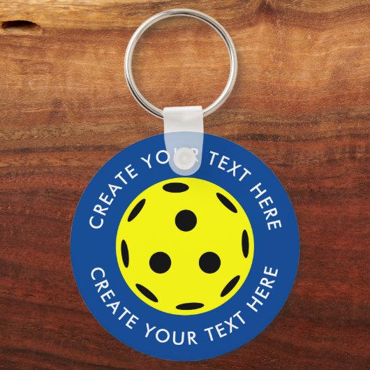 Creëer Uw eigen tekstspeler Sleutelhanger (Voorkant)