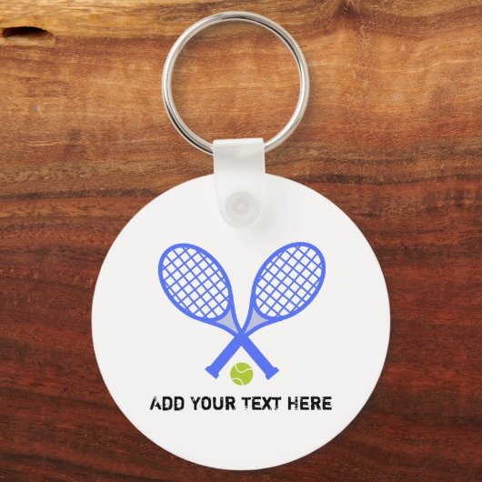 Creëer Uw eigen tennisspeler Sleutelhanger (Voorkant)