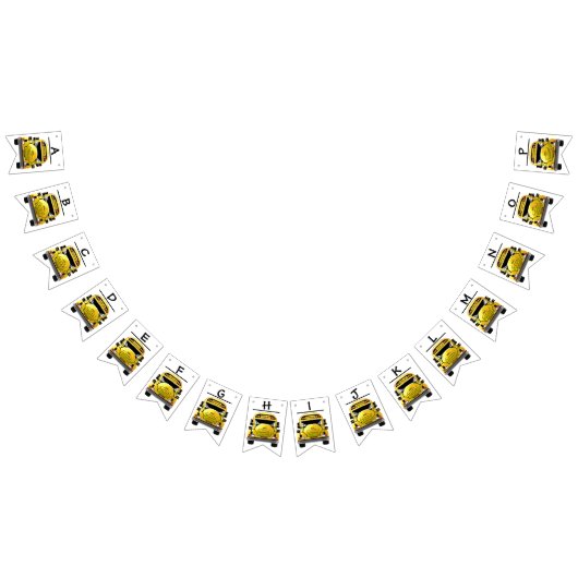 Creëer Uw eigen terug naar schoolbanner Vlaggetjes (Alle)