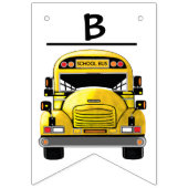 Creëer Uw eigen terug naar schoolbanner Vlaggetjes (Tweede vlag)