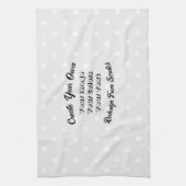 Creëer Uw eigen Theedoek (Verticaal)