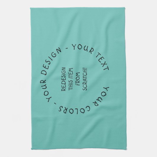 Creëer Uw eigen Theedoek (Verticaal)