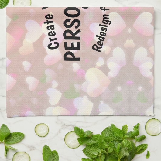 Creëer Uw eigen Theedoek (Gevouwen)