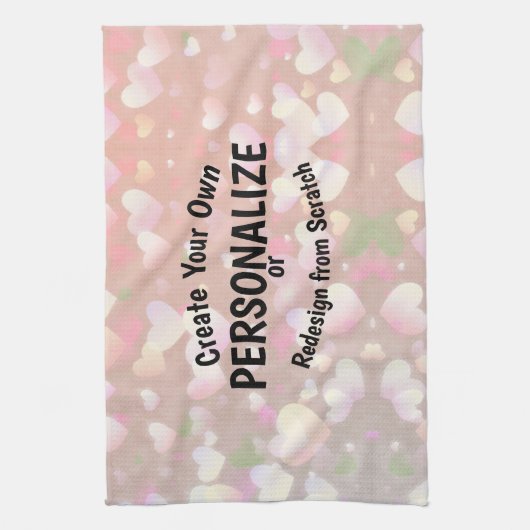 Creëer Uw eigen Theedoek (Verticaal)