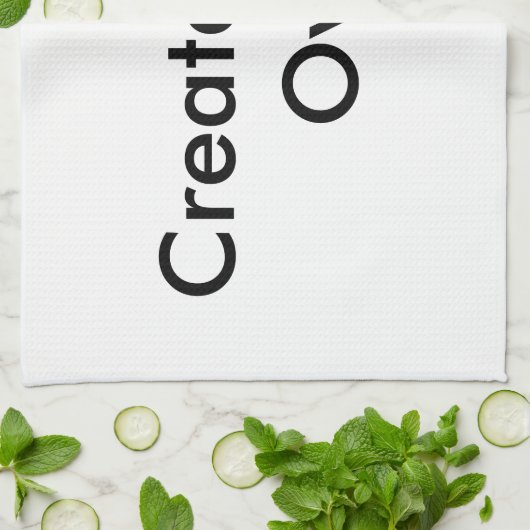 Creëer Uw eigen Theedoek (Gevouwen)
