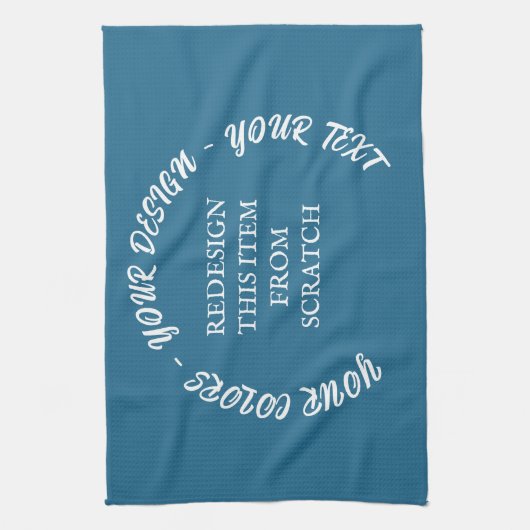 Creëer Uw eigen Theedoek (Verticaal)