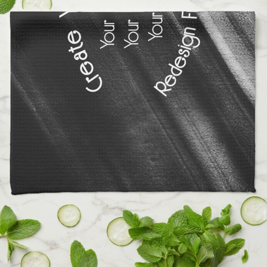 Creëer Uw eigen Theedoek (Gevouwen)