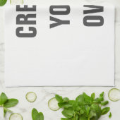 Creëer Uw eigen Theedoek (Gevouwen)