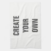 Creëer Uw eigen Theedoek (Verticaal)