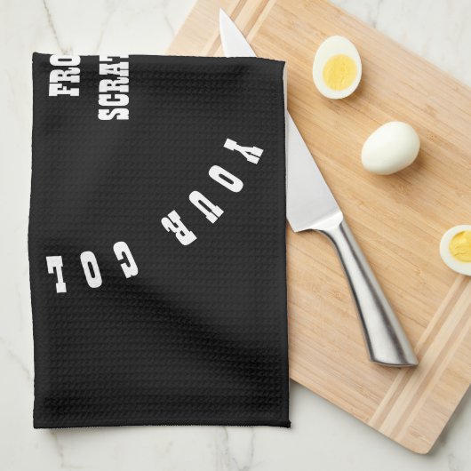 Creëer Uw eigen Theedoek (Quarter Fold)