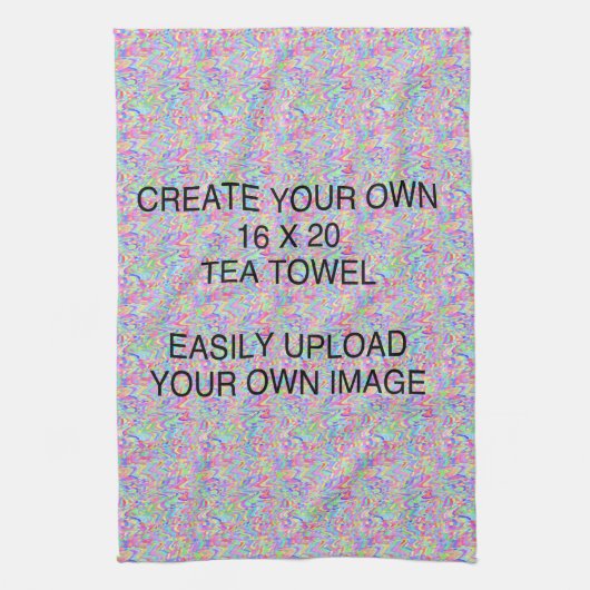 Creëer Uw eigen theedoek (Verticaal)