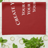 Creëer Uw eigen Theedoek (Gevouwen)