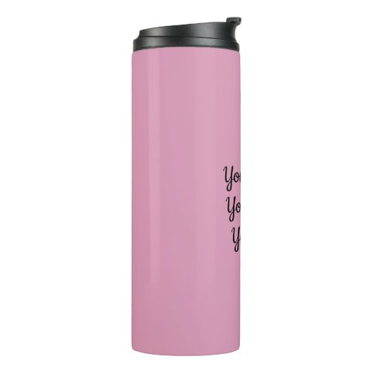 Creëer Uw eigen Thermosbeker (Gedraaid links)