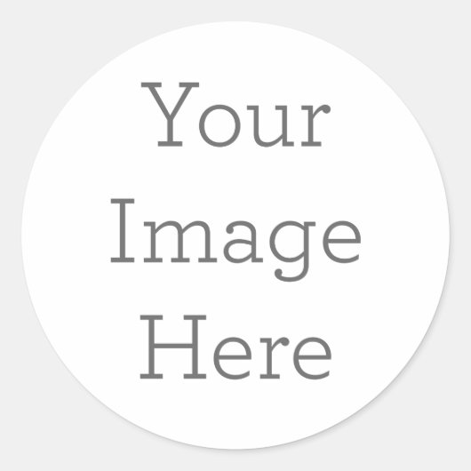 Creëer Uw eigen ticker Ronde Sticker (Voorkant)