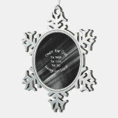 Creëer Uw eigen Tin Sneeuwvlok Ornament (Rechts)