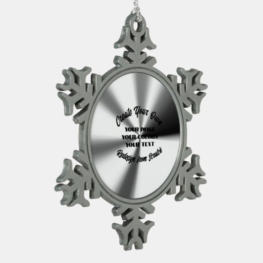 Creëer Uw eigen Tin Sneeuwvlok Ornament (Links)