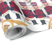 Creëer Uw Eigen Tin Soldiers & Franse Horns Cadeaupapier (Rol Hoek)