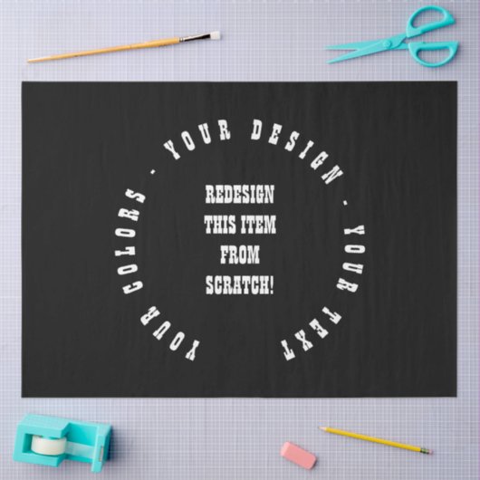 Creëer Uw eigen Tissuepapier (Craft)