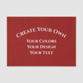 Creëer Uw eigen Tissuepapier (Voorkant)