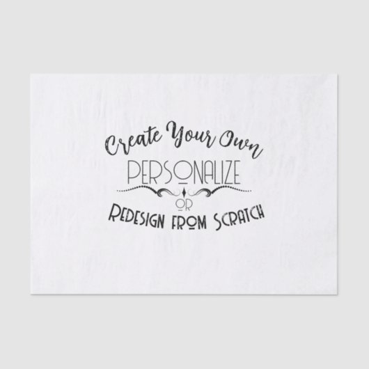 Creëer Uw eigen Tissuepapier (Voorkant)