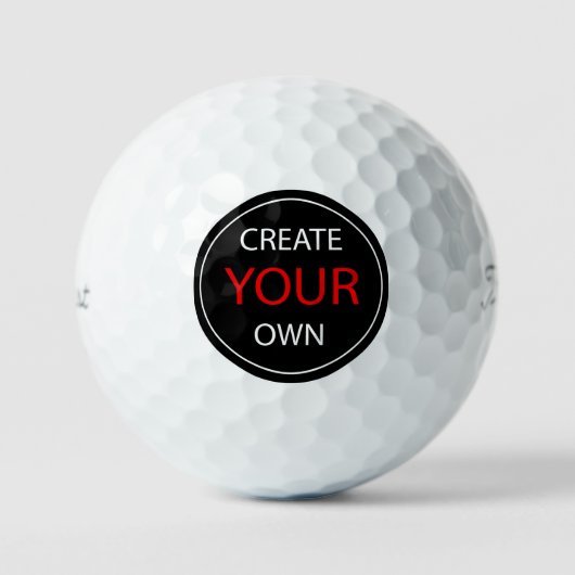 Creëer Uw eigen Titleist Pro V1 - merknaam / Aange Golfballen (Voorkant)