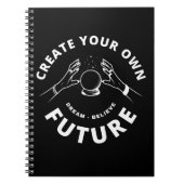 Creëer uw eigen toekomstige waarzegger notitieboek (Voorkant)