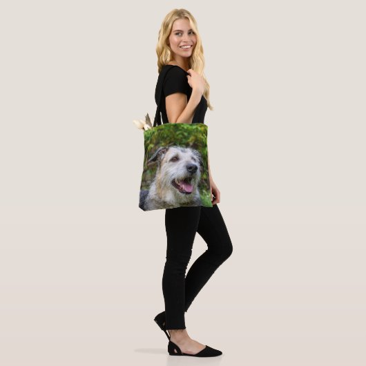 Creëer Uw eigen toevoegen 2 foto's Custom Tote Bag (Op model)