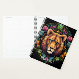 Creëer Uw eigen Totem Dierenleeuw Mandala Planner
