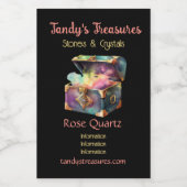 Creëer Uw eigen Treasured Moments Magic Box Wijn Etiket (Enkel label)