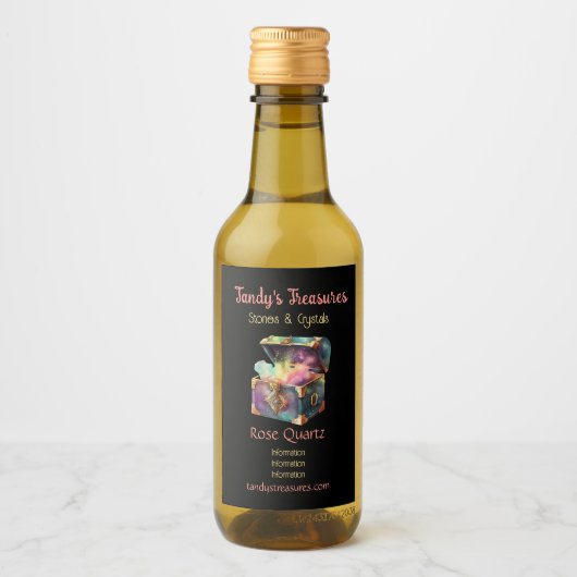 Creëer Uw eigen Treasured Moments Magic Box Wijn Etiket (Voorkant)