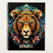 Creëer Uw eigen Tribal Boho Beer Animal Planner (Voorkant)
