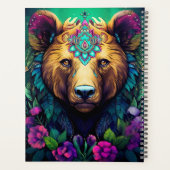 Creëer Uw eigen Tribal Grizzly Beer Planner (Achterkant)