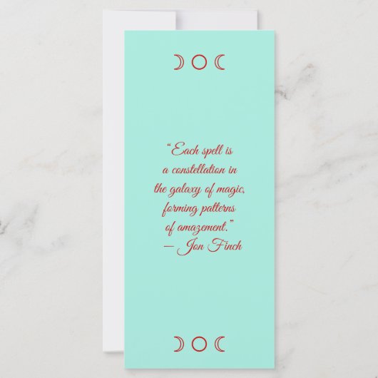 Creëer Uw eigen Tropische Hibiscus Bladwijzer Kaar (Achterkant)