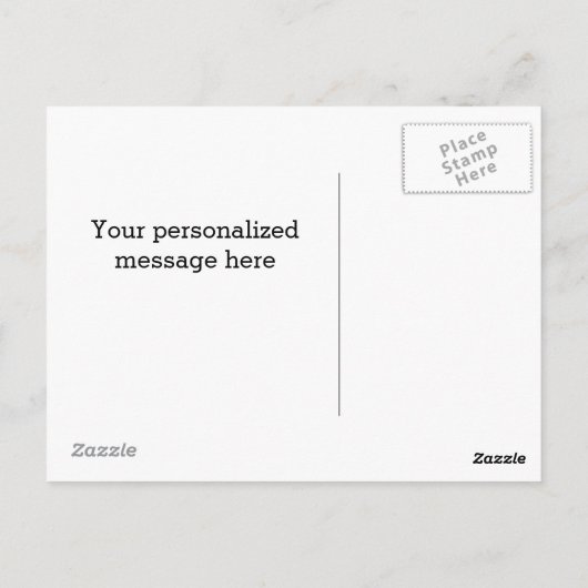 Creëer uw eigen trouwfoto Dank u Briefkaart (Achterkant)