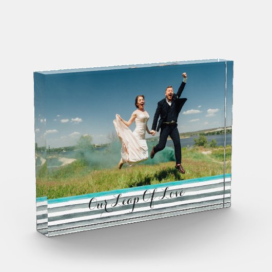 Creëer uw eigen trouwfoto Keepsake Fotoblokken (Links)