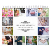 Creëer Uw eigen trouwfoto's 2025 Kalender (Hoes)