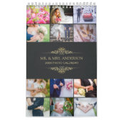 Creëer Uw eigen trouwfoto's 2025 Kalender (Hoes)