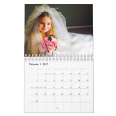 Creëer Uw eigen trouwfoto's 2025 Kalender (Feb 2027)