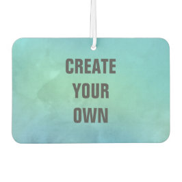 Creëer Uw Eigen Turquoise Waterverf Schilderen Luchtverfrisser