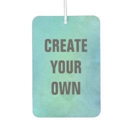 Creëer Uw Eigen Turquoise Waterverf Schilderen Luchtverfrisser