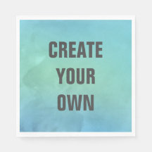 Creëer Uw Eigen Turquoise Waterverf Schilderen