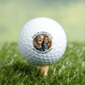 Creëer uw eigen twee namen Foto Golfballen (Insitu Shirt)